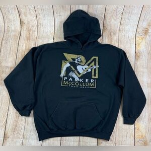 Parker McCollum Country Music Tour 2023 Hoodie Sweatshirt Black Size Large